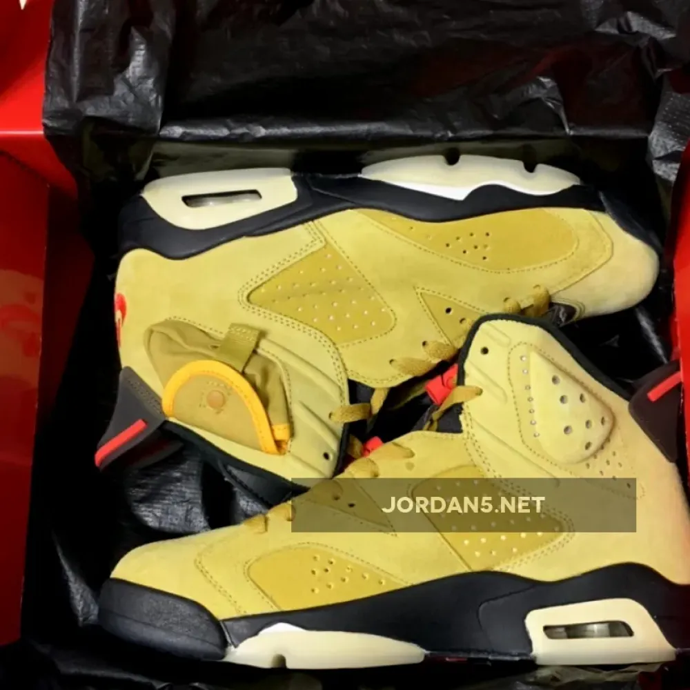 Travis Scott x Air Jordan 6 “Yellow”