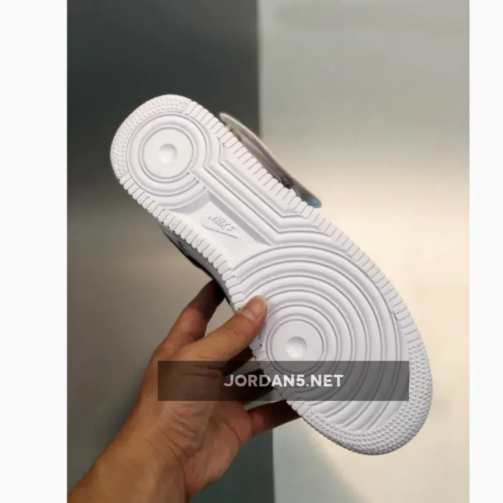 Nike Air Force 1 Zip-On Swoosh Logo White  CW6558-100