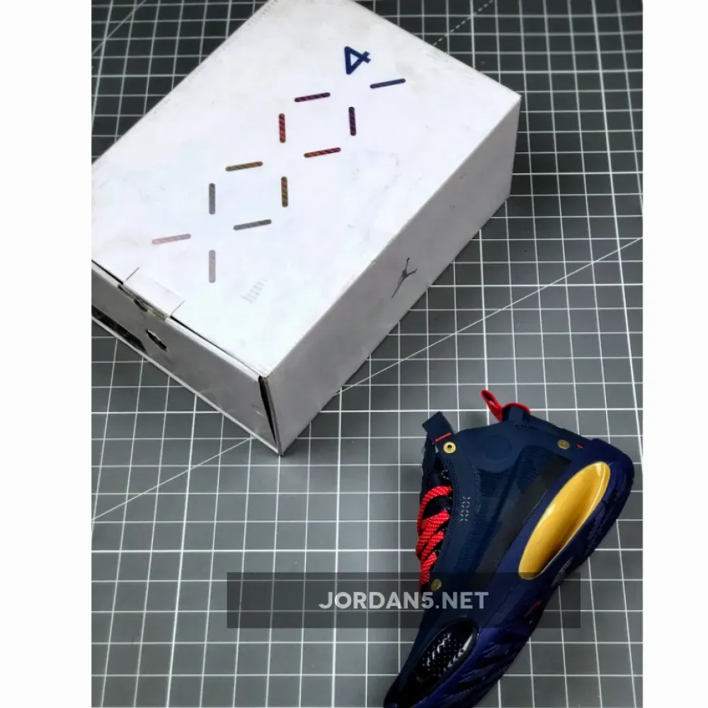 Air Jordan 34 Navy Blue/Gold
