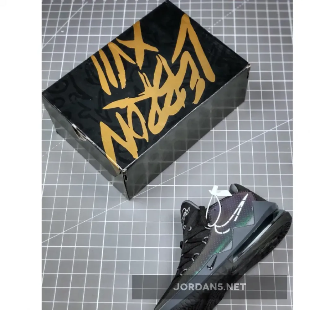 Nike LeBron 17 Low Black Glow in the Dark