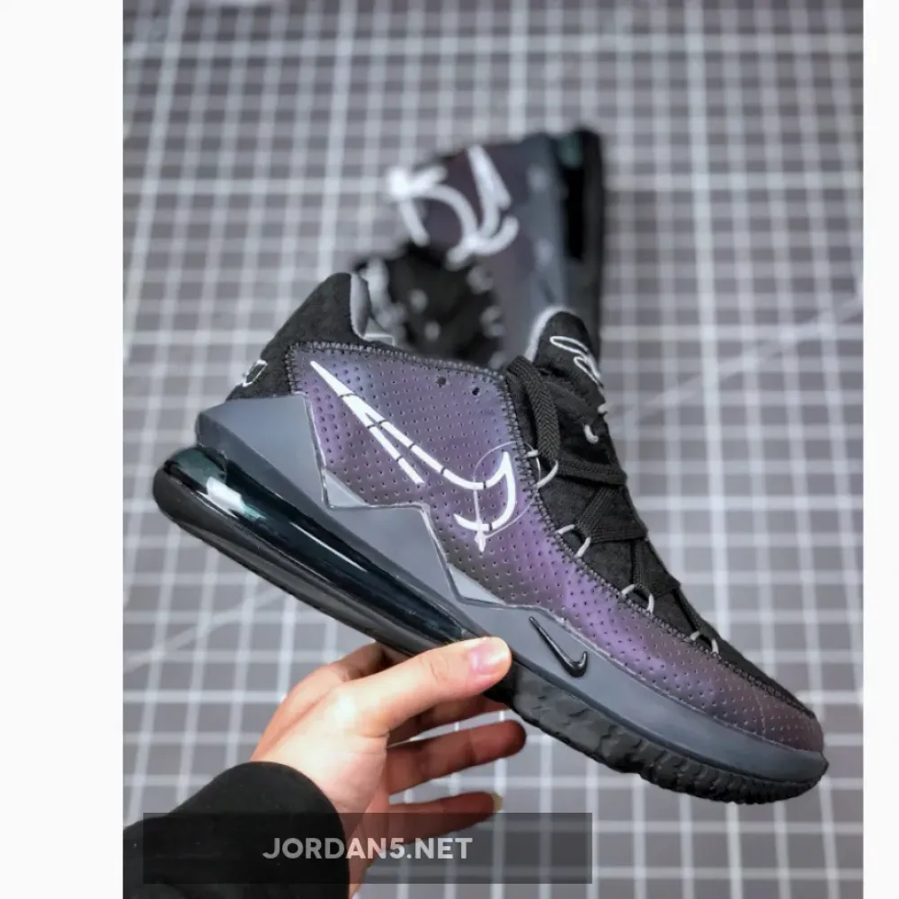 Nike LeBron 17 Low Black Glow in the Dark