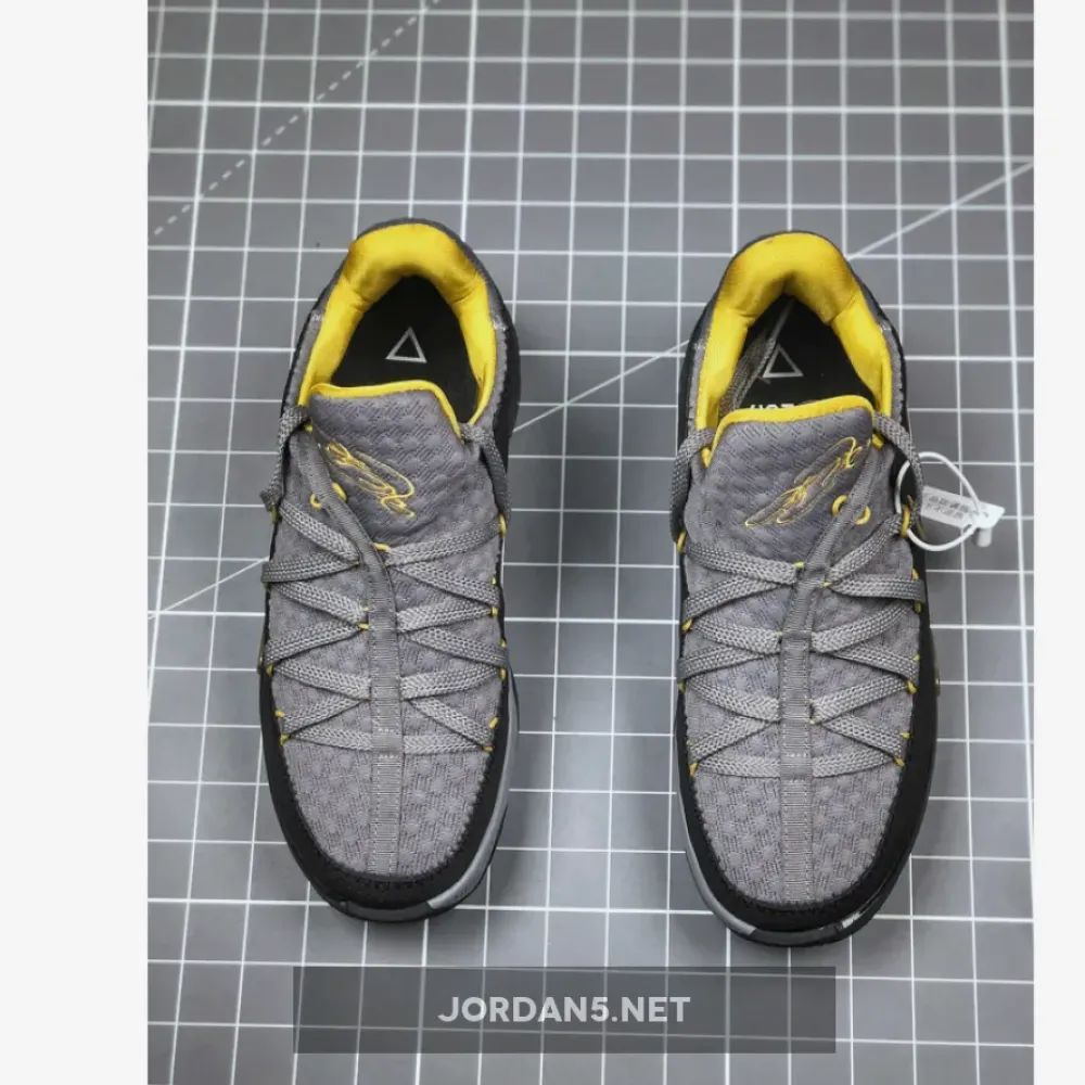 Nike LeBron 17 Low Black Grey Yellow