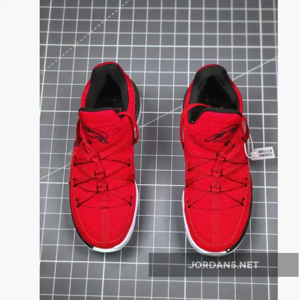 Nike LeBron 17 Low Red Black