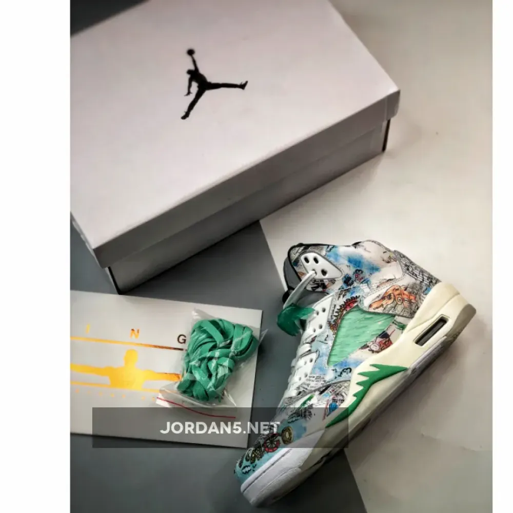 Air Jordan 5 ‘Wings’ Multi-Color  AV2405-900
