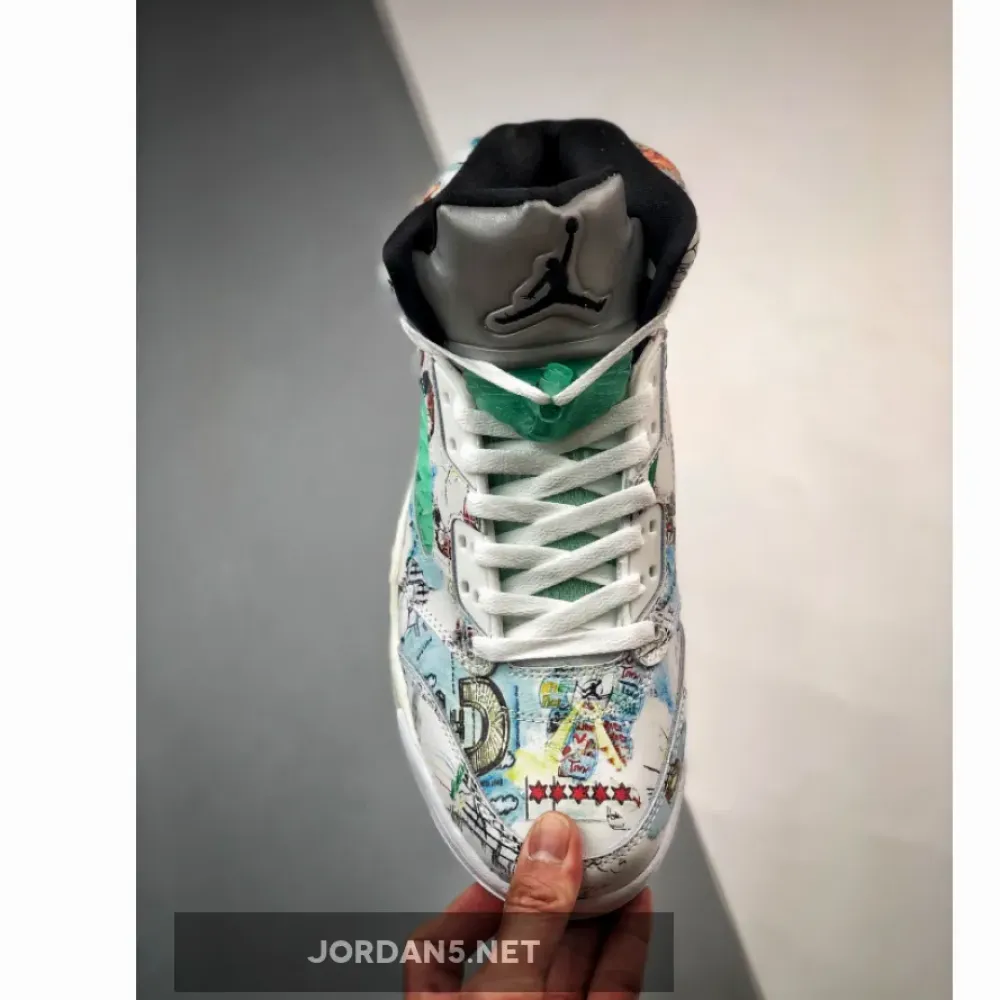 Air Jordan 5 ‘Wings’ Multi-Color  AV2405-900