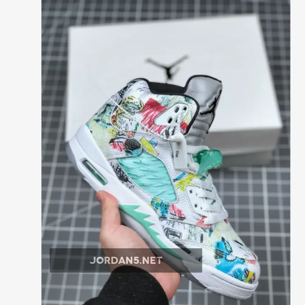 Air Jordan 5 ‘Wings’ Multi-Color  AV2405-900