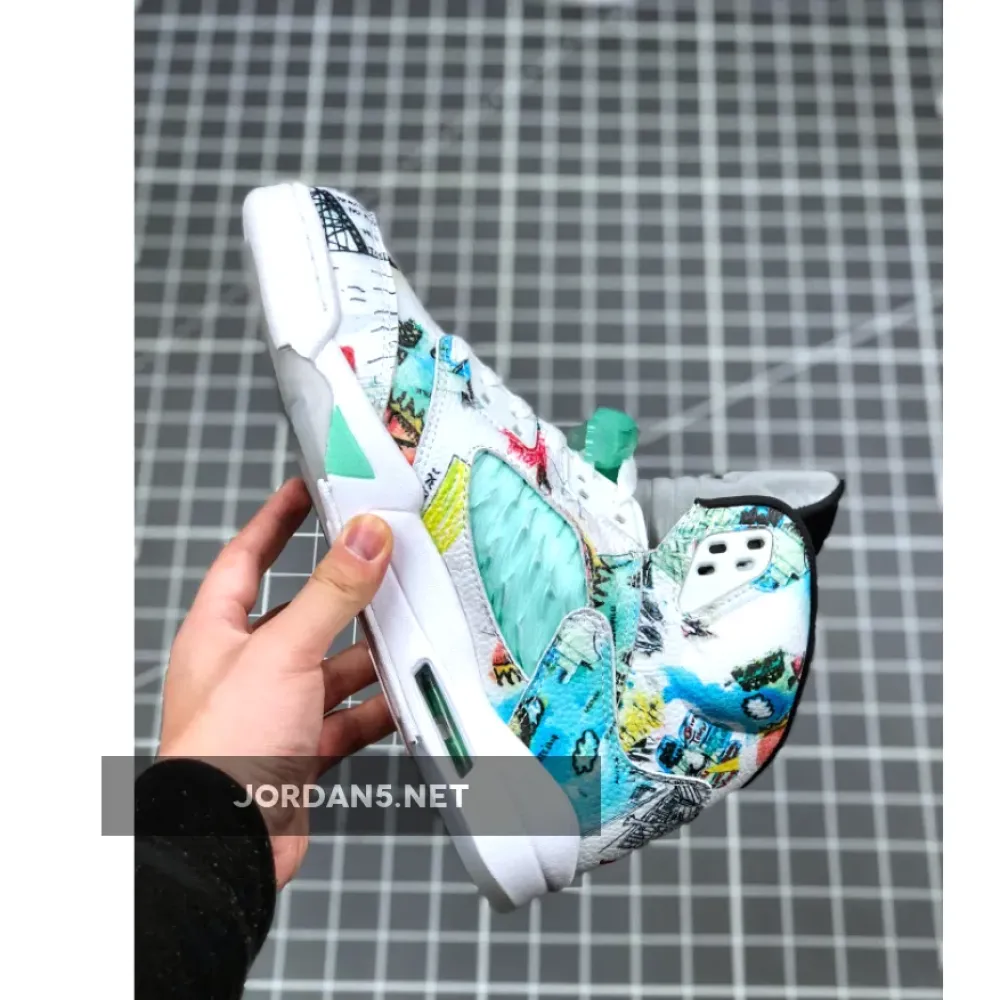 Air Jordan 5 ‘Wings’ Multi-Color  AV2405-900