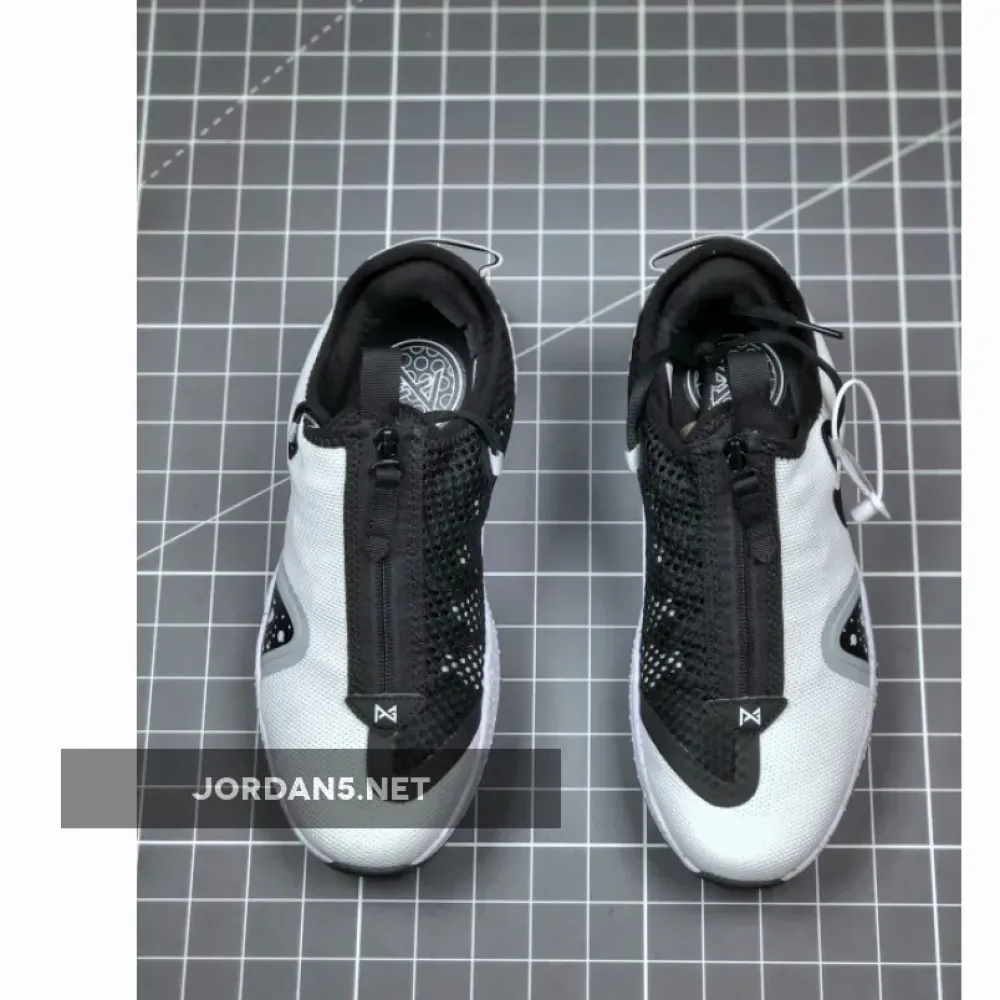 Nike PG 4 “Oreo” White/Black-Pure Platinum  CD5079-100