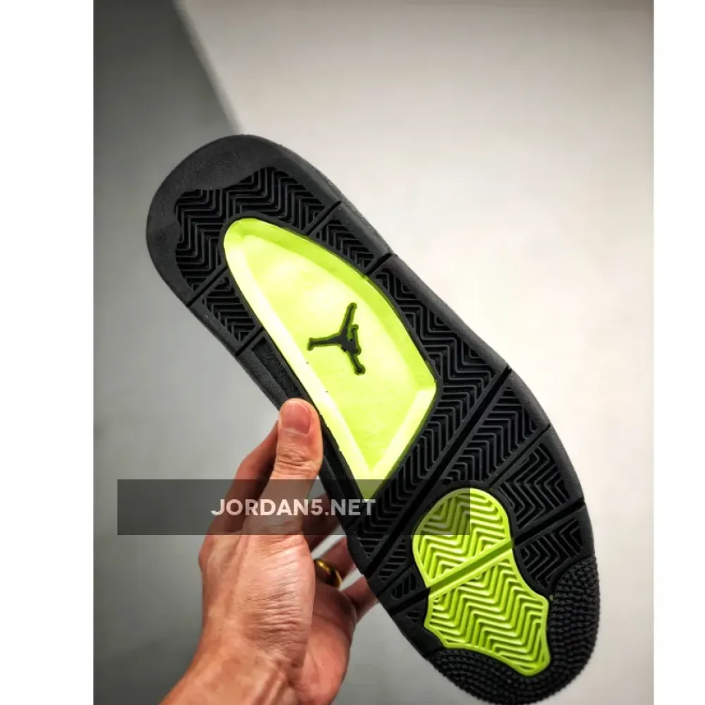 Air Jordan 4 SE “Neon Air Max 95” Cool Grey/Volt-Wolf Grey-Black CT5342-007