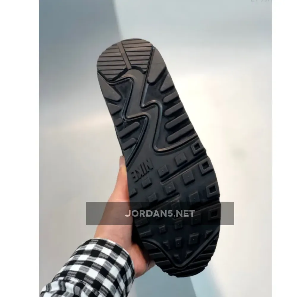 Nike Air Max 90 Essential Black/Wheat Gold-University Red AJ1285-700