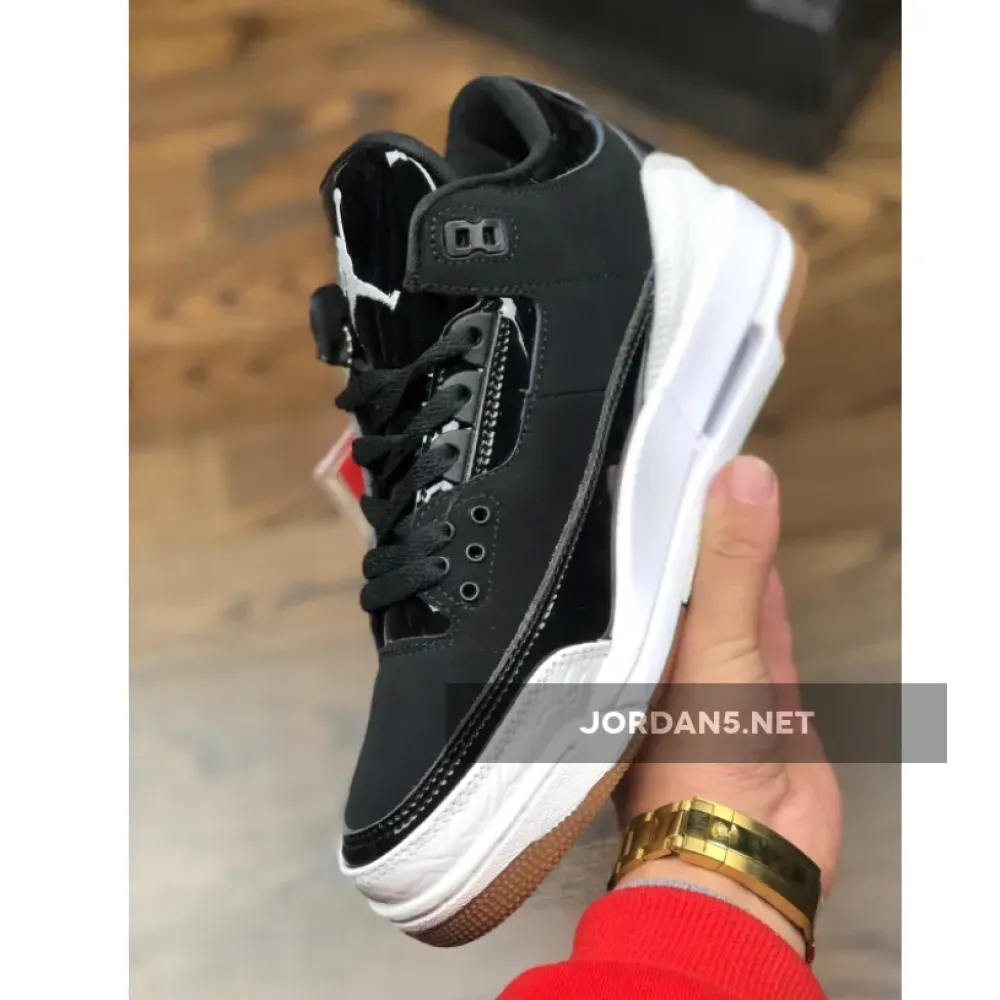 Air Jordan 3 Black/White-Gum 441140-022