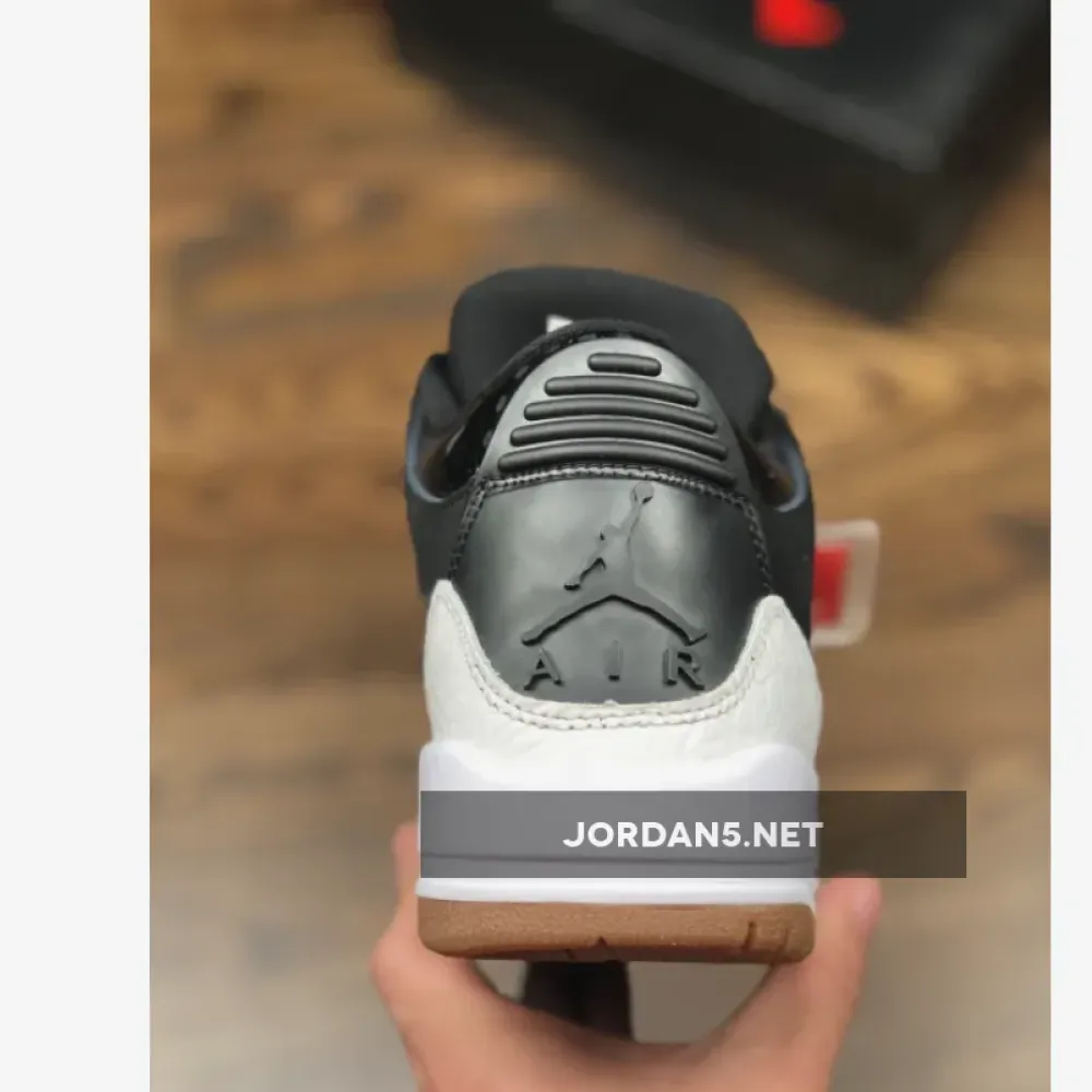 Air Jordan 3 Black/White-Gum 441140-022