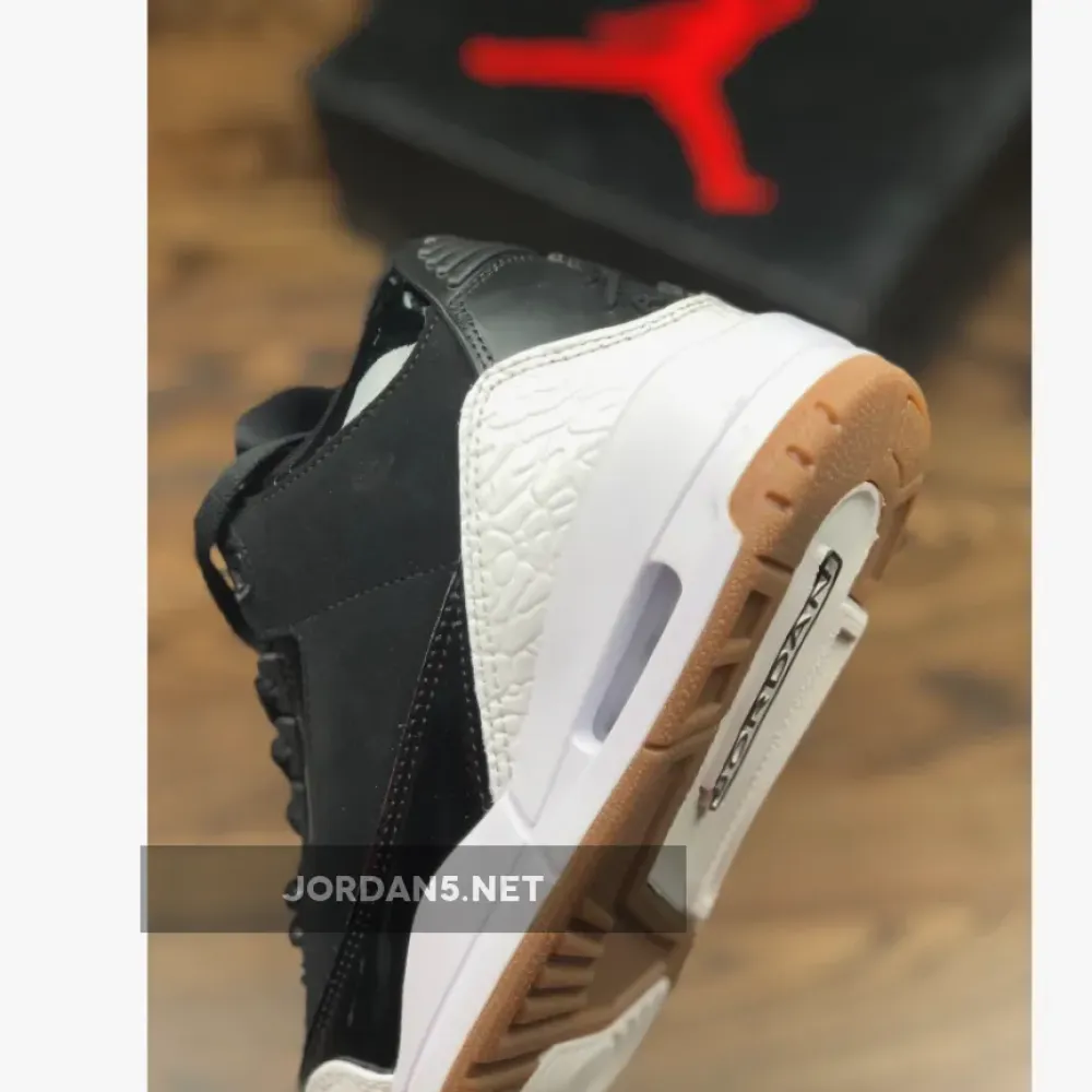 Air Jordan 3 Black/White-Gum 441140-022