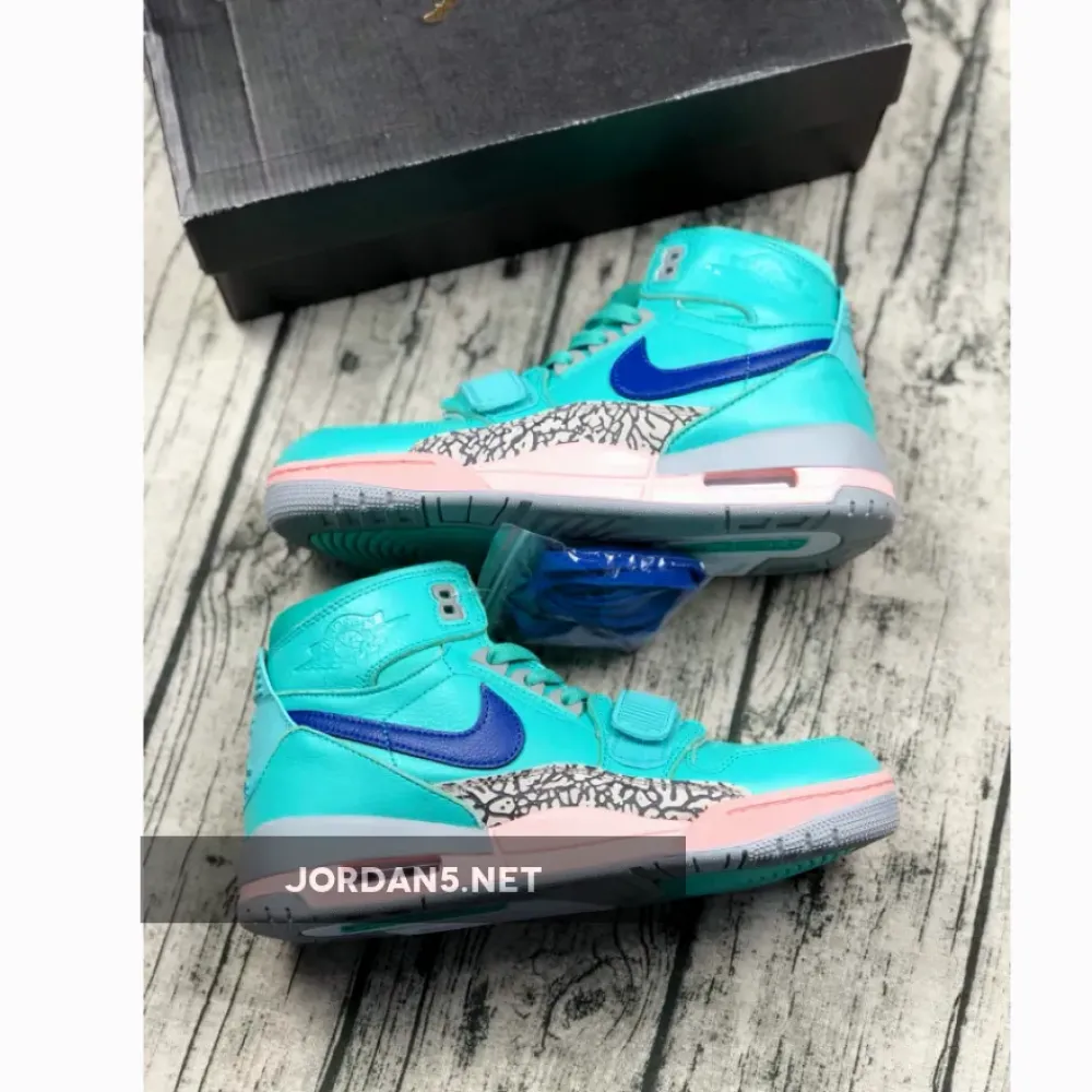 Air Jordan Legacy 312 Hyper Jade/Bright Blue  AV3922-348