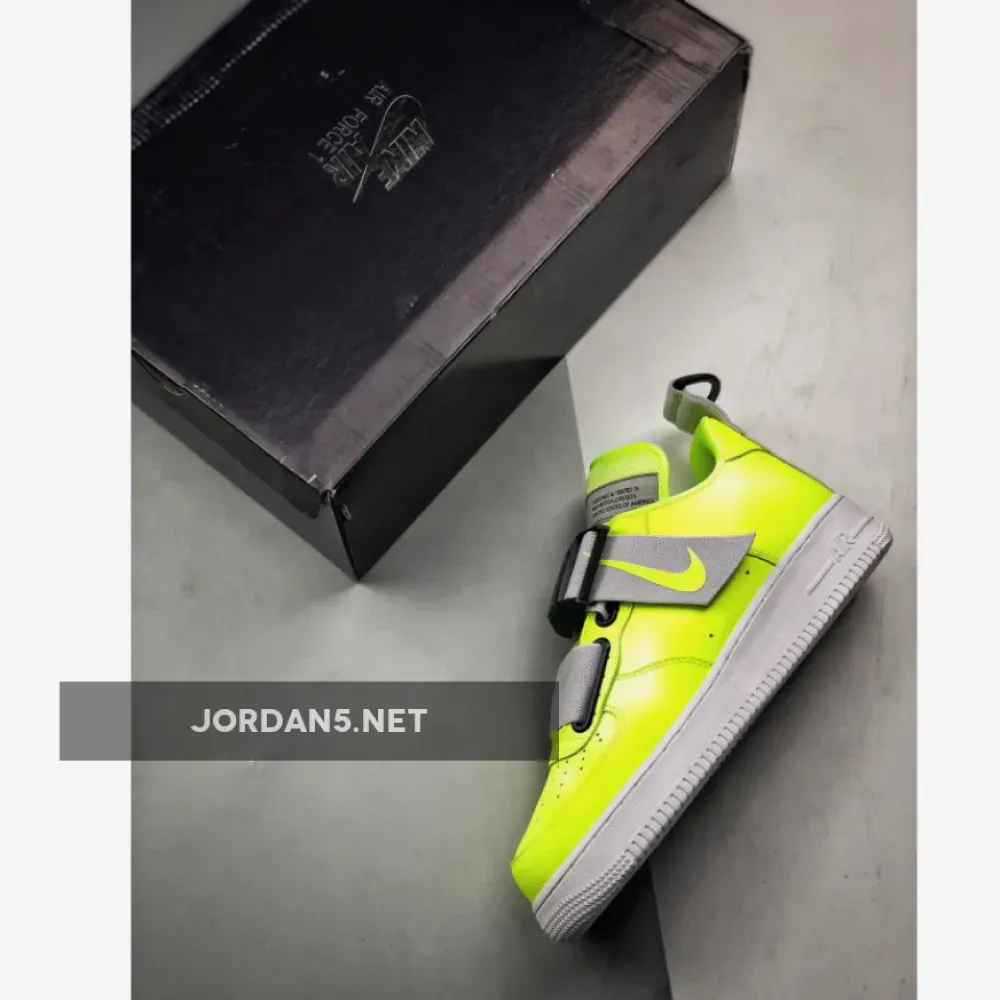 Nike Air Force 1 Utility Volt/Black-White  AO1531-700