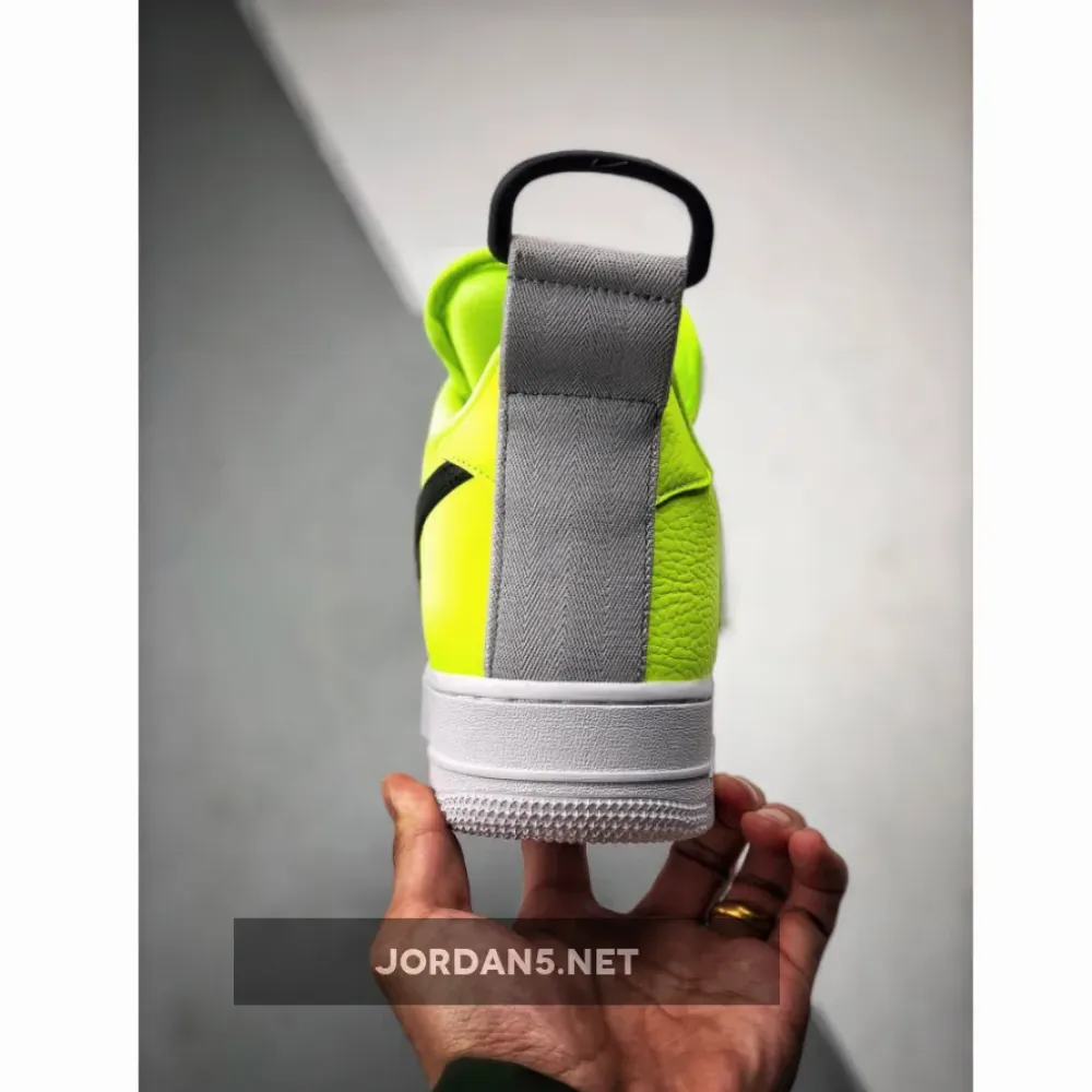 Nike Air Force 1 Utility Volt/Black-White  AO1531-700