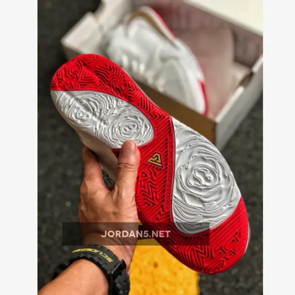 Nike Zoom Freak 1 “Roses” White/Metallic Gold-University Red BQ5422-100