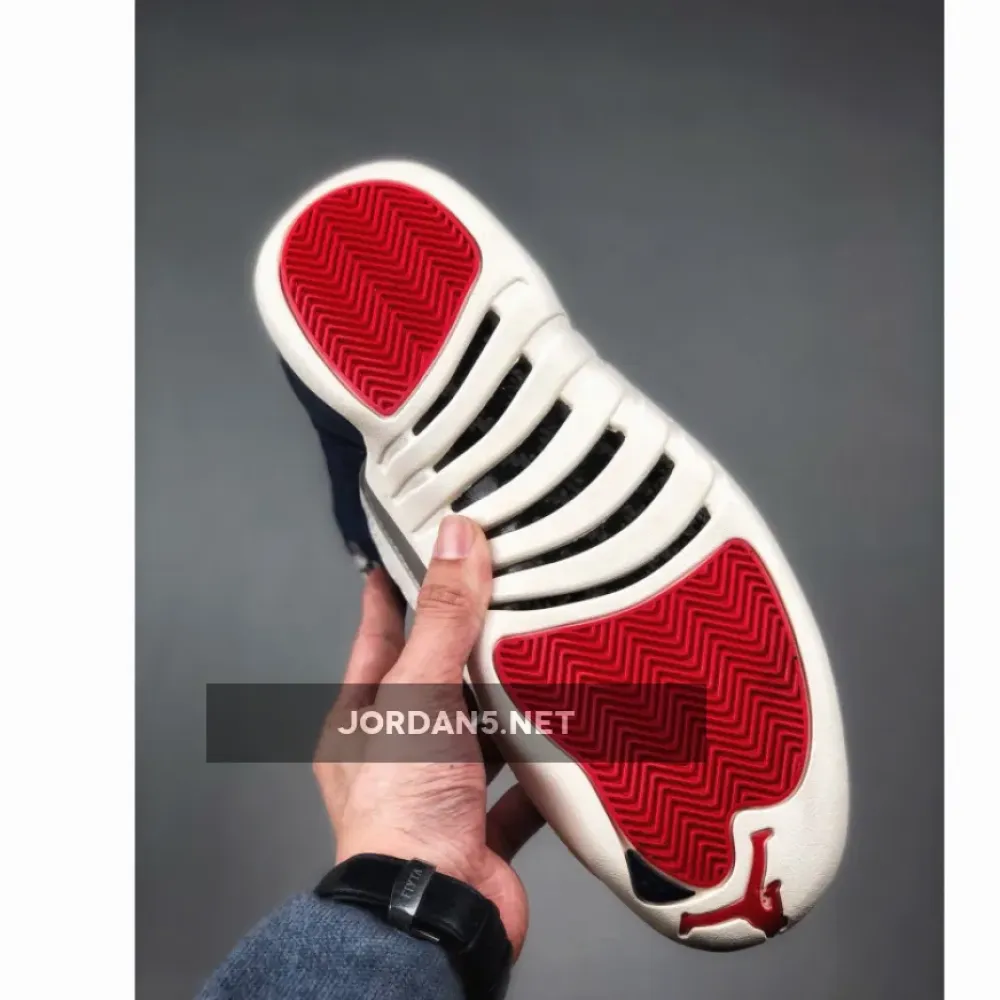 Air Jordan 12 “International Flight” College Navy/Sail-University Red BV8016-445