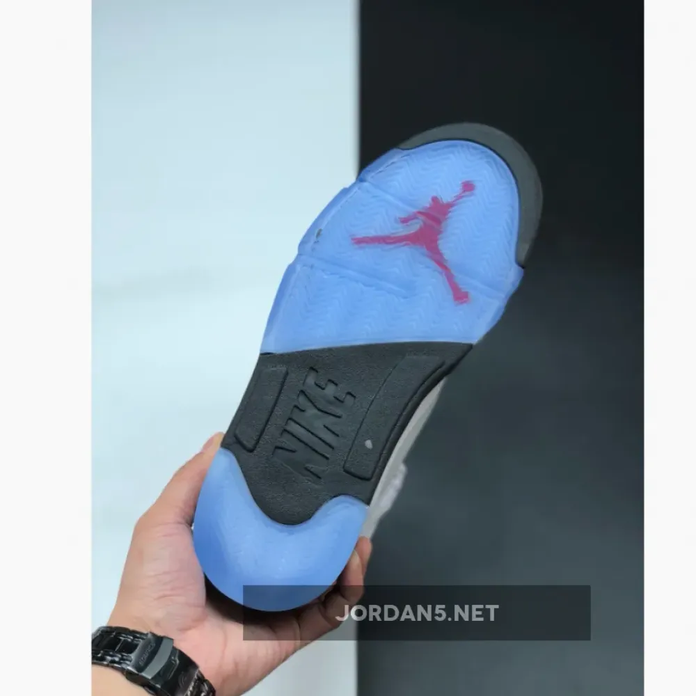 Air Jordan 5 White/Fire Red-Black  DA1911-102