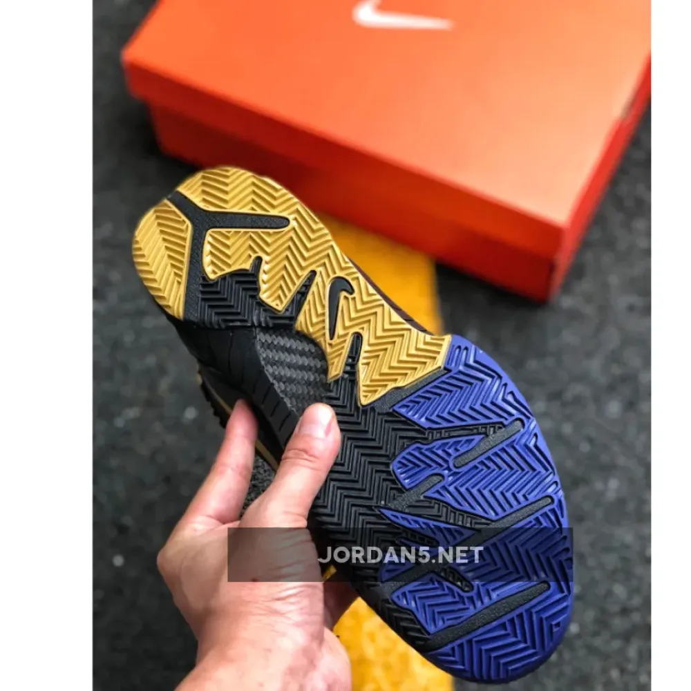 Nike Zoom Kobe 4 (Pop) “Finals” Black/Metallic Gold-Concord 354187-001