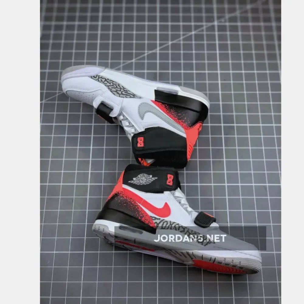 Jordan Legacy 312 White/Hot Lava-Black-Zen Grey AQ4160-108