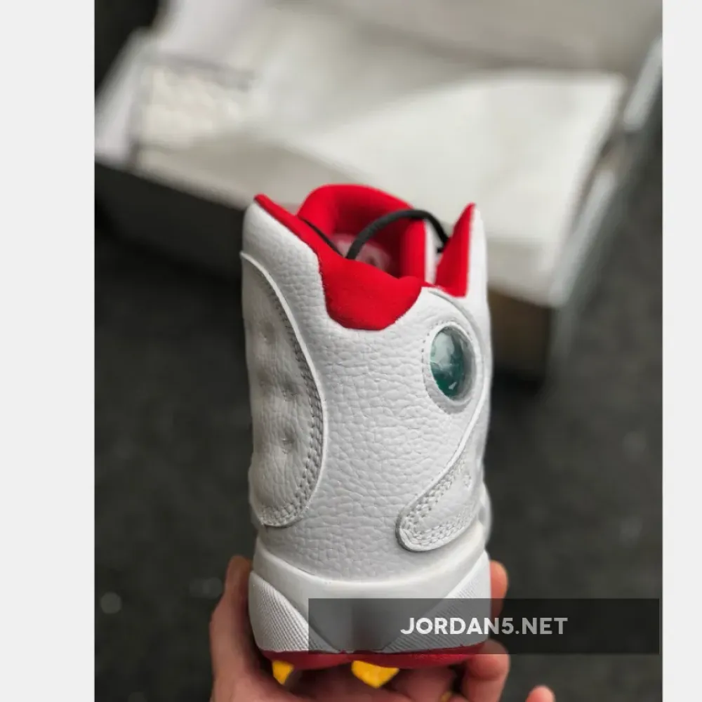 Air Jordan 13 “History of Flight” White/Metallic Silver-University Red 414571-103