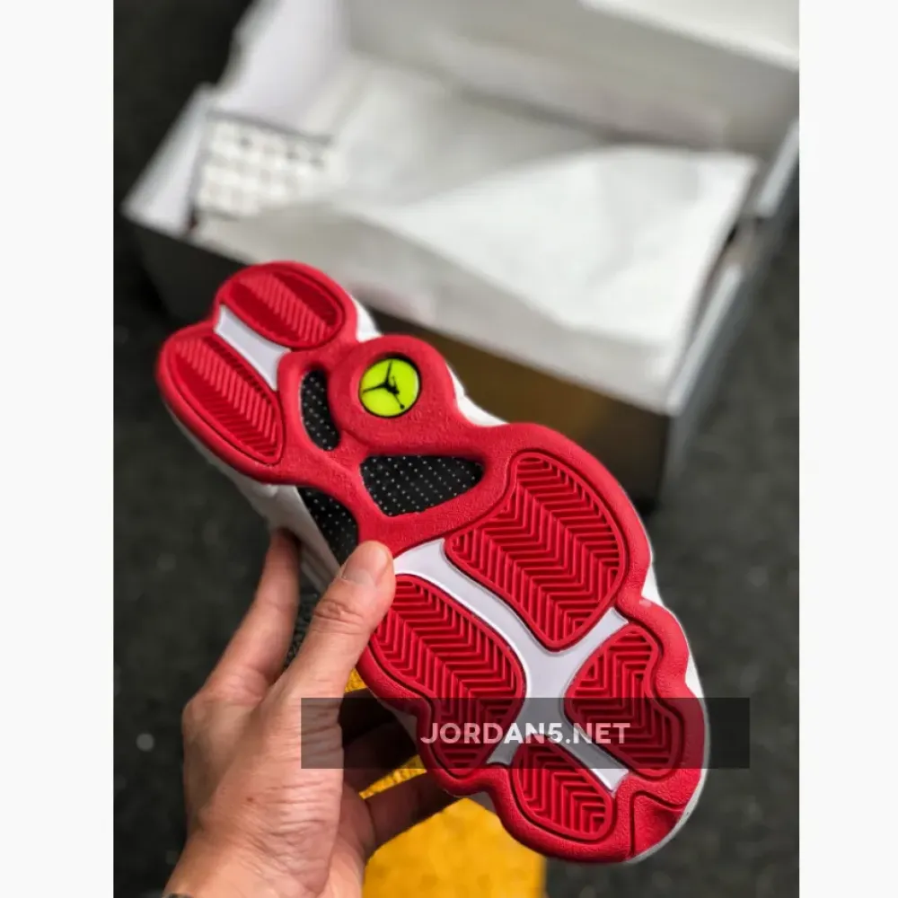 Air Jordan 13 “History of Flight” White/Metallic Silver-University Red 414571-103