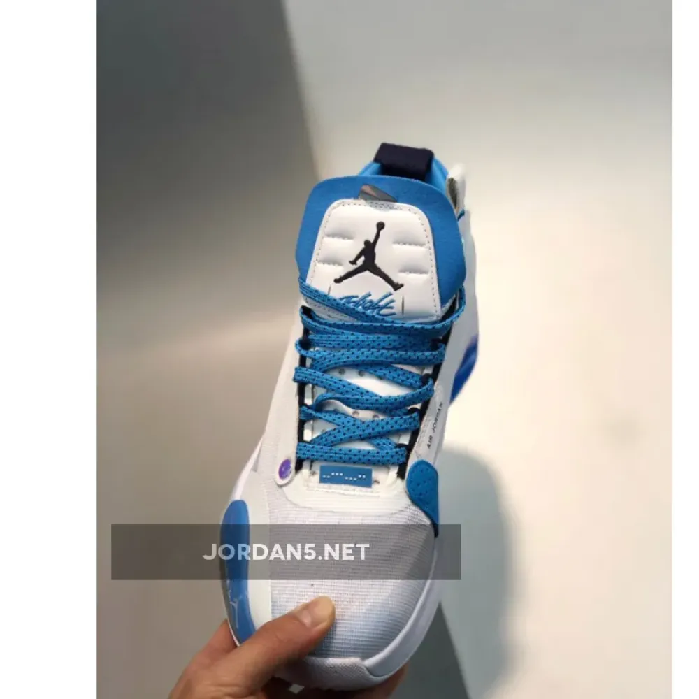 Air Jordan 34 White Blue