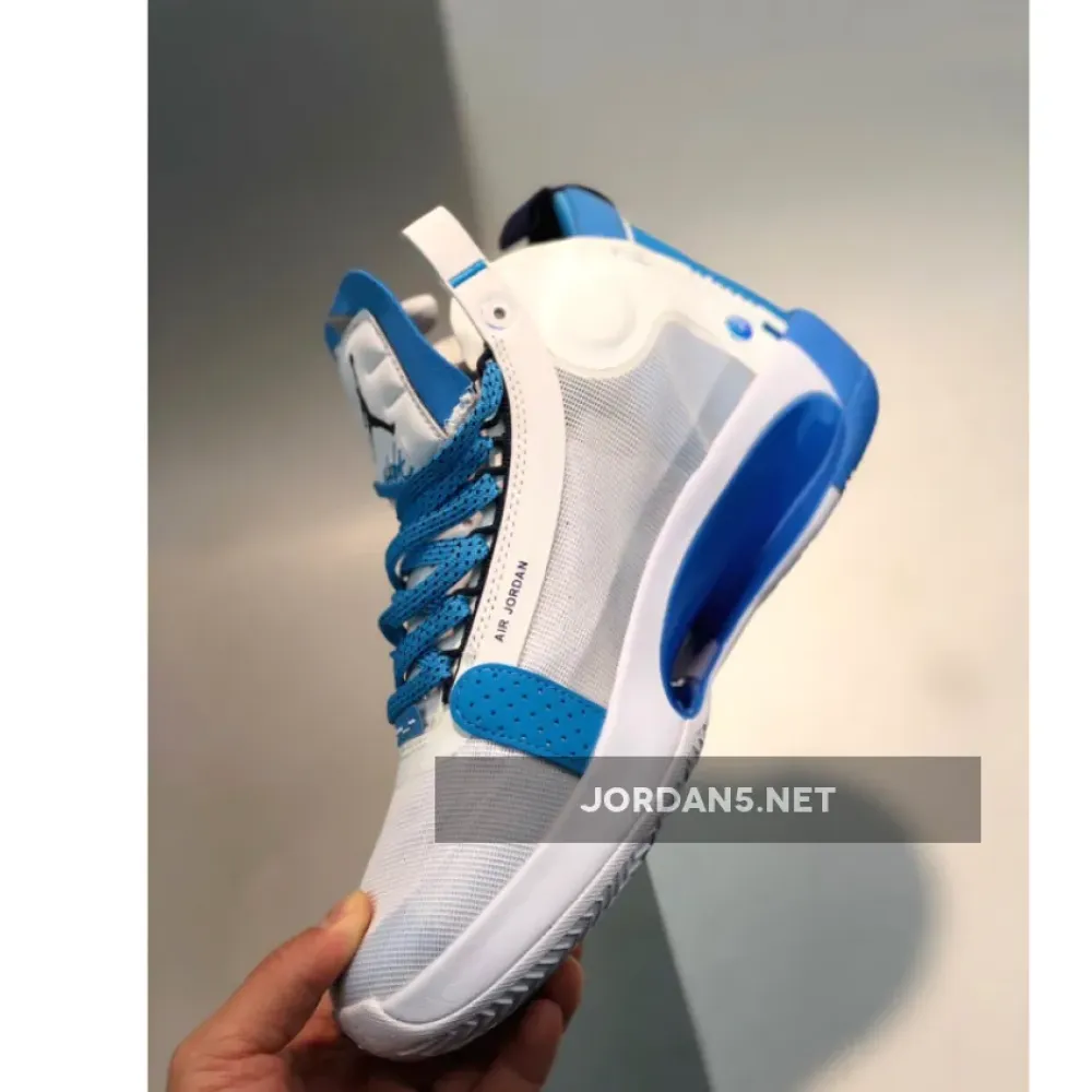 Air Jordan 34 White Blue