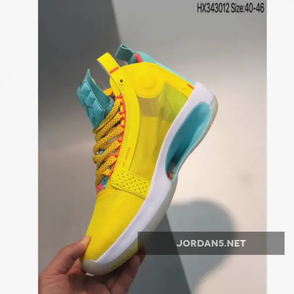 Jayson Tatum Air Jordan 34 ‘Lemonade’ PE