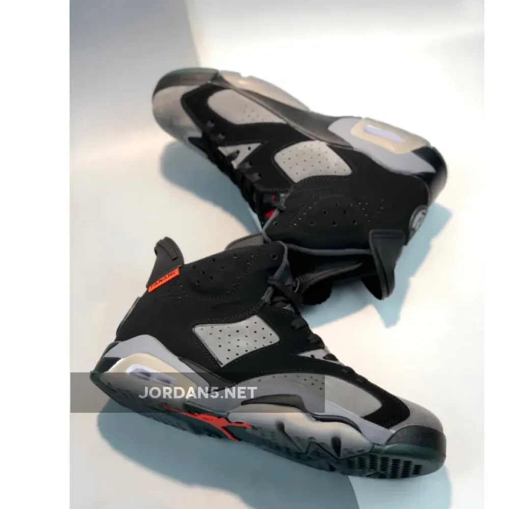 Air Jordan 6 “PSG” Iron Grey/Infrared 23-Black  CK1229-001