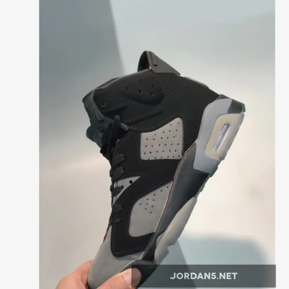 Air Jordan 6 “PSG” Iron Grey/Infrared 23-Black  CK1229-001