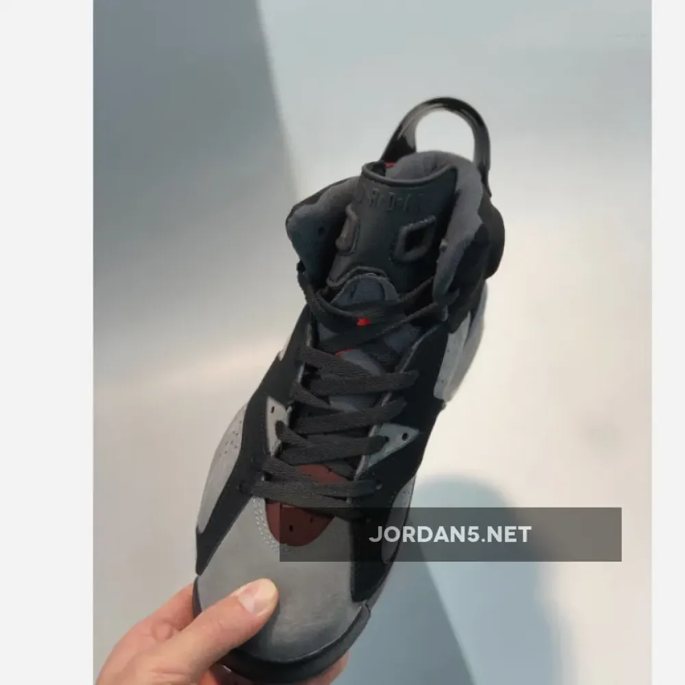 Air Jordan 6 “PSG” Iron Grey/Infrared 23-Black  CK1229-001