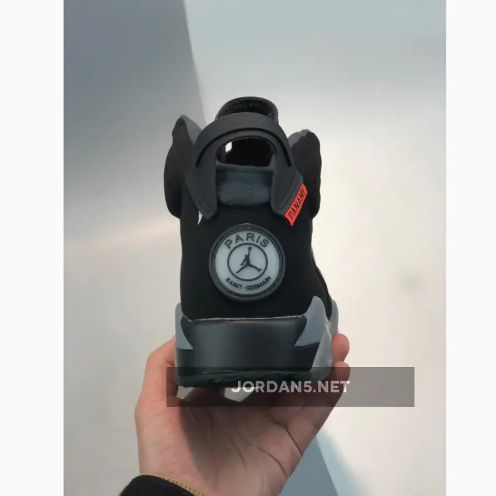 Air Jordan 6 “PSG” Iron Grey/Infrared 23-Black  CK1229-001