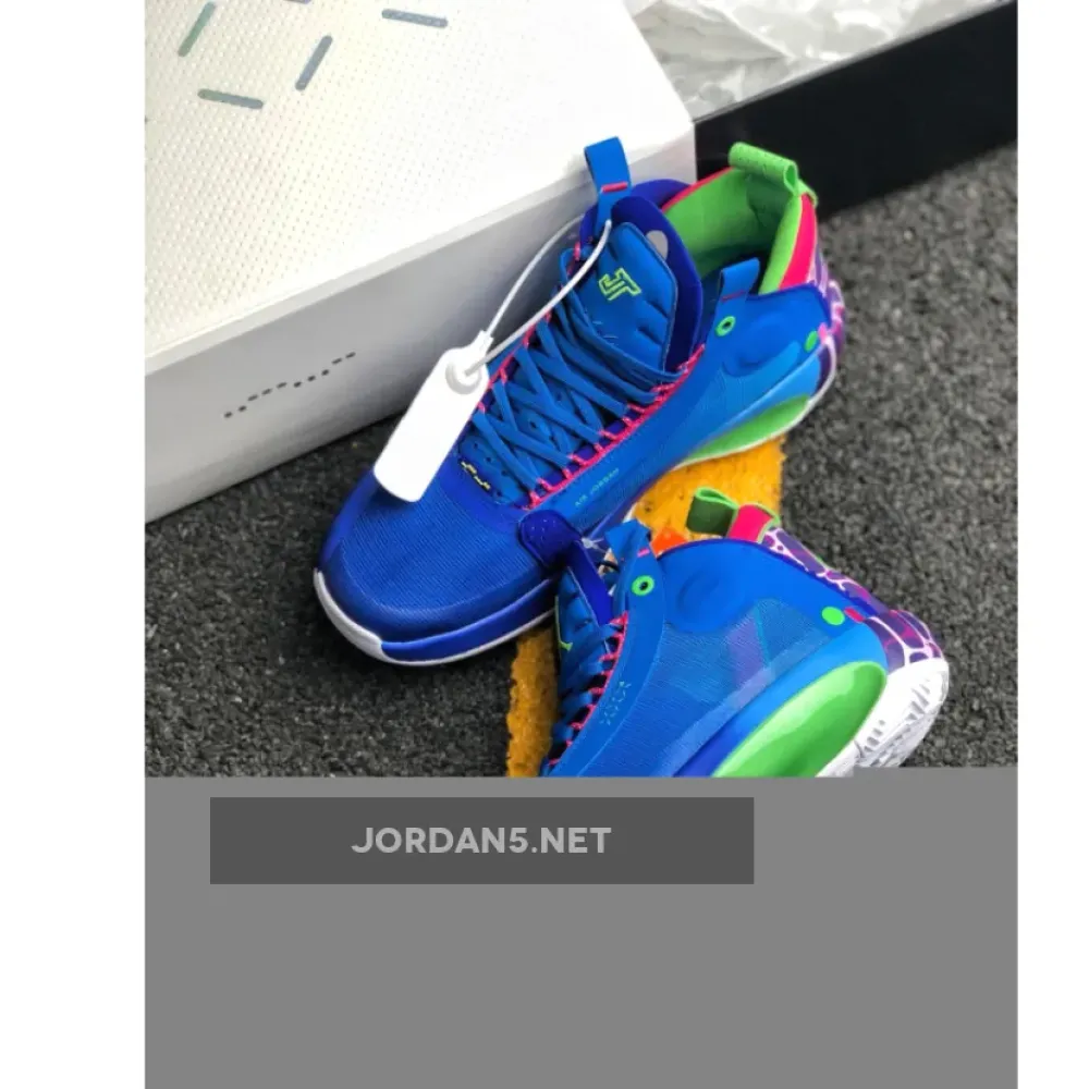 Jayson Tatum’s Air Jordan 34 ‘Blue O’ PE