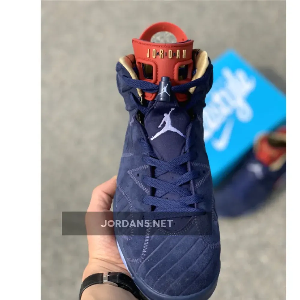 Air Jordan 6 Doernbecher Navy/White-Varsity Red-Metallic Gold CI6293-416