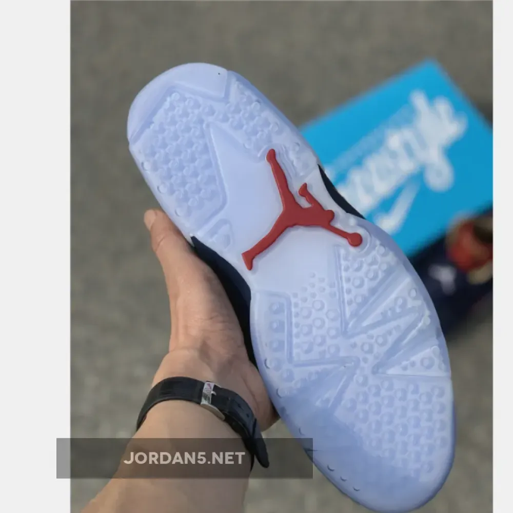 Air Jordan 6 Doernbecher Navy/White-Varsity Red-Metallic Gold CI6293-416