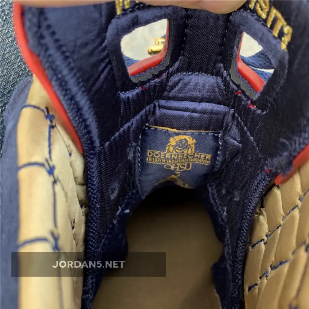 Air Jordan 6 Doernbecher Navy/White-Varsity Red-Metallic Gold CI6293-416