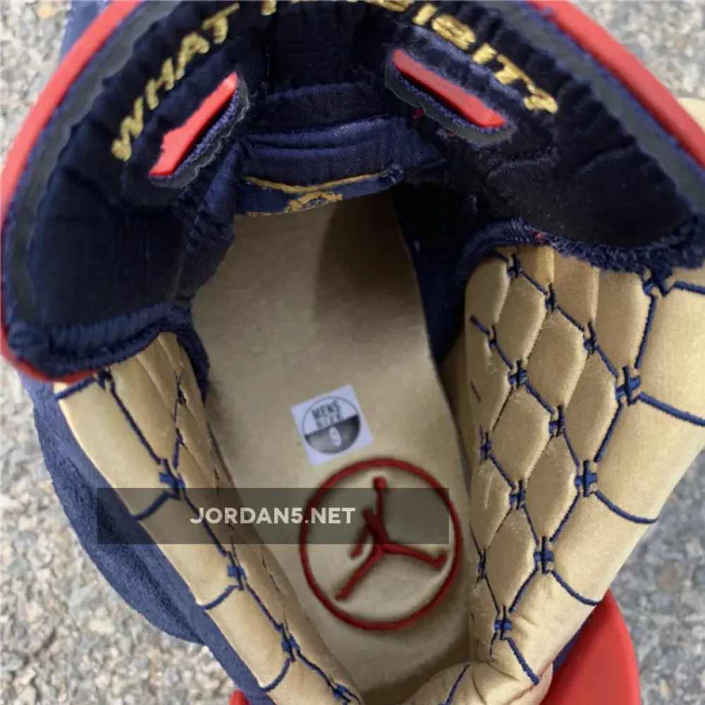 Air Jordan 6 Doernbecher Navy/White-Varsity Red-Metallic Gold CI6293-416