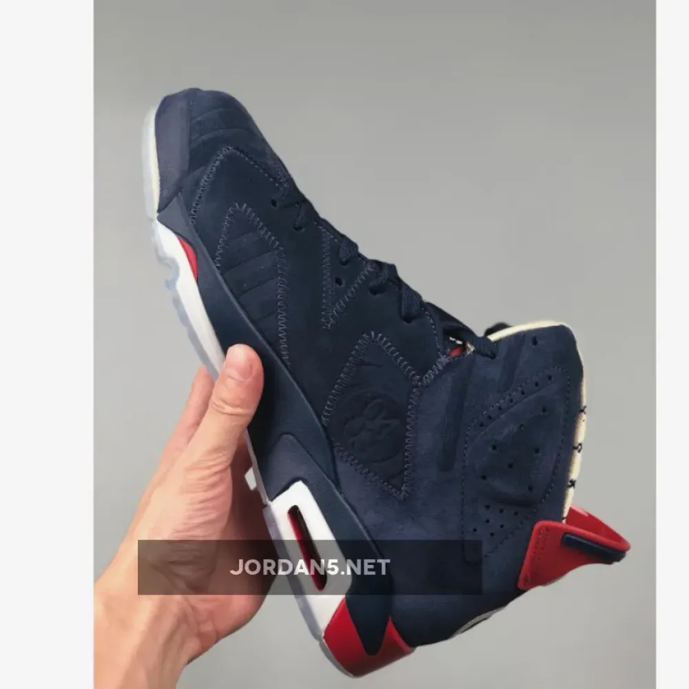 Air Jordan 6 Doernbecher Navy/White-Varsity Red-Metallic Gold CI6293-416