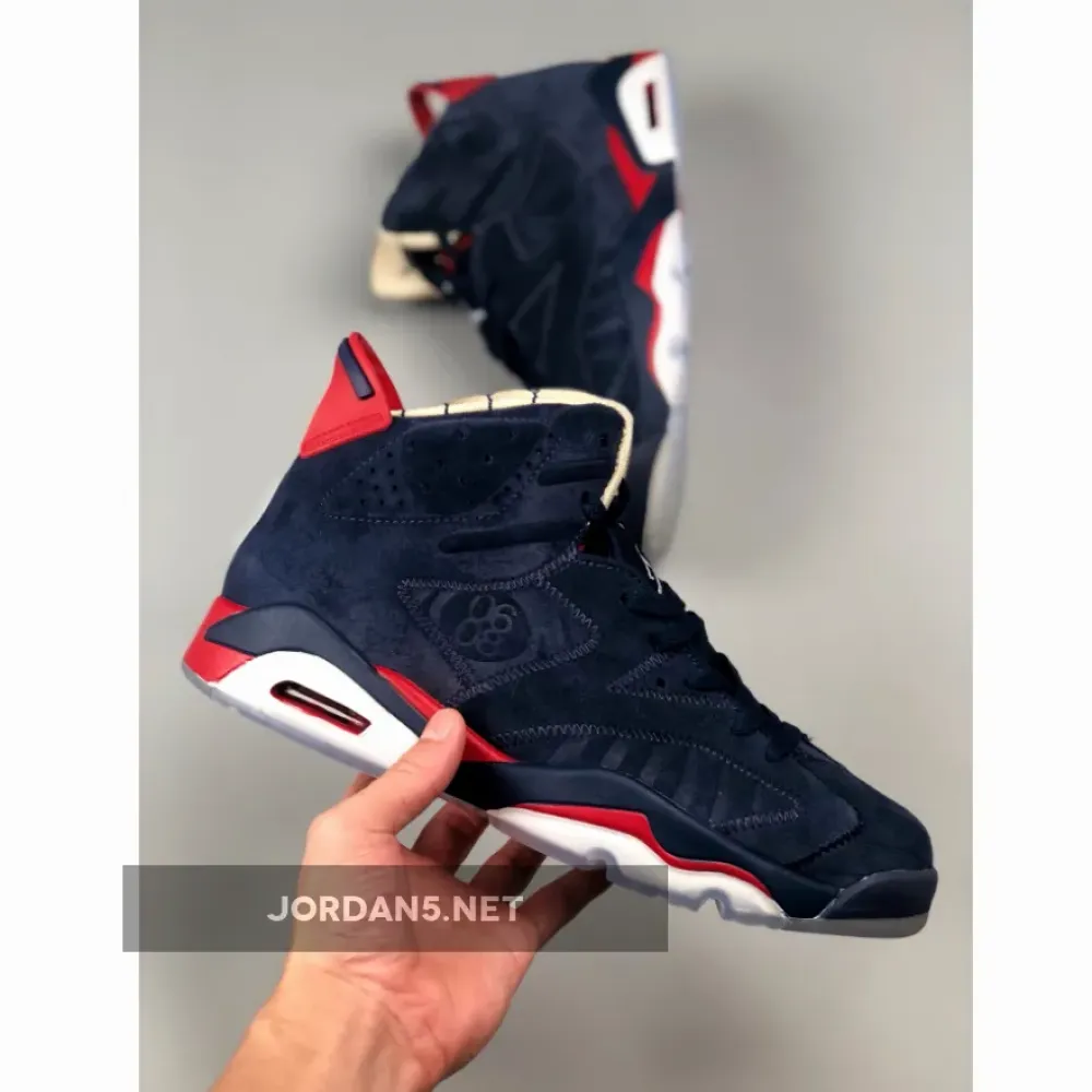 Air Jordan 6 Doernbecher Navy/White-Varsity Red-Metallic Gold CI6293-416