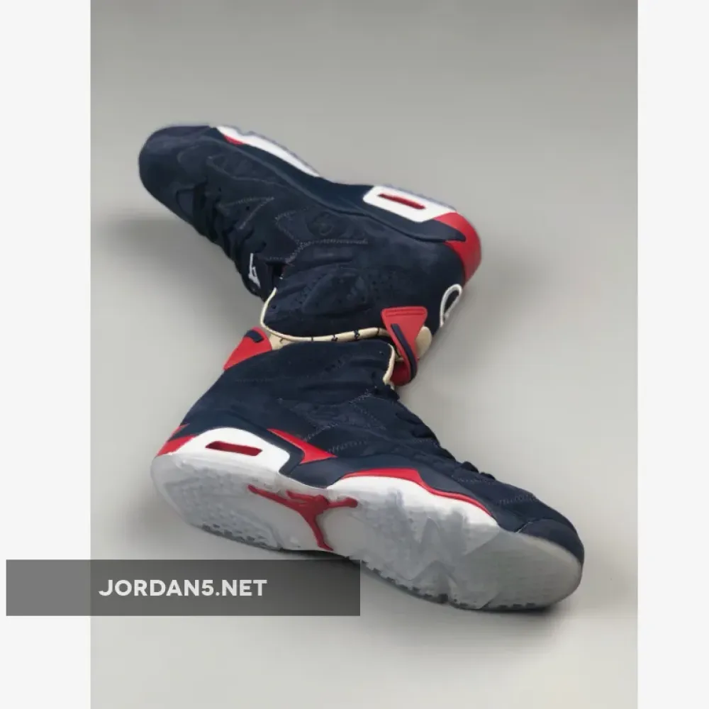 Air Jordan 6 Doernbecher Navy/White-Varsity Red-Metallic Gold CI6293-416