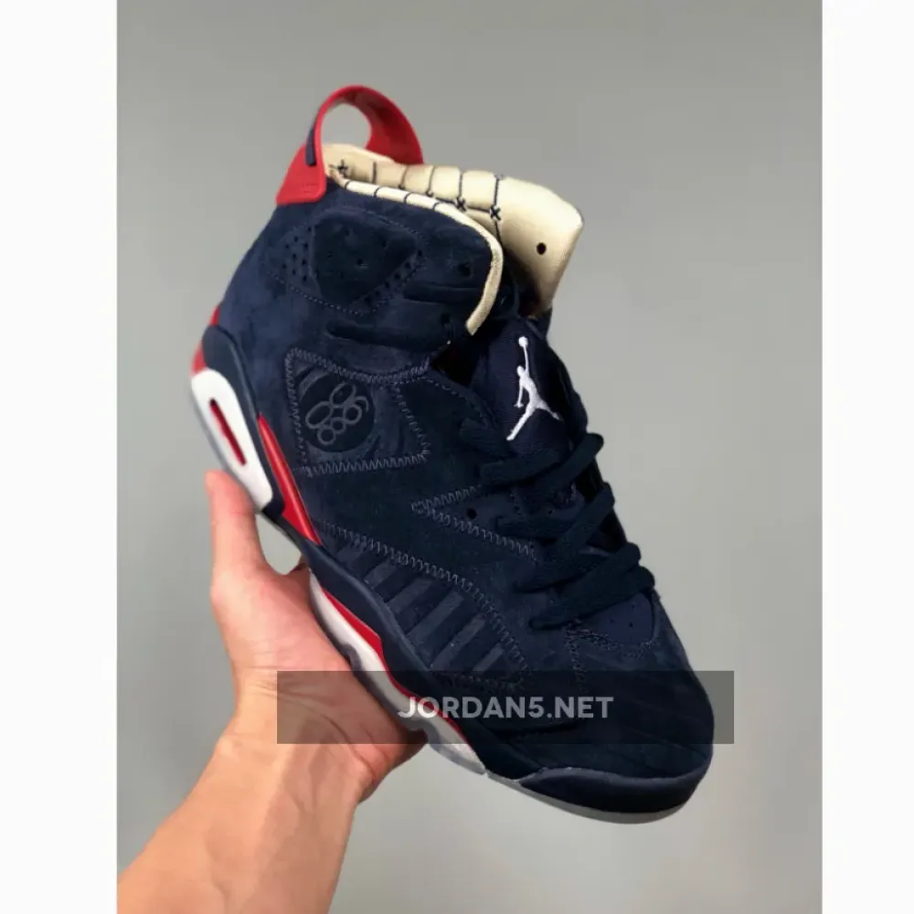 Air Jordan 6 Doernbecher Navy/White-Varsity Red-Metallic Gold CI6293-416