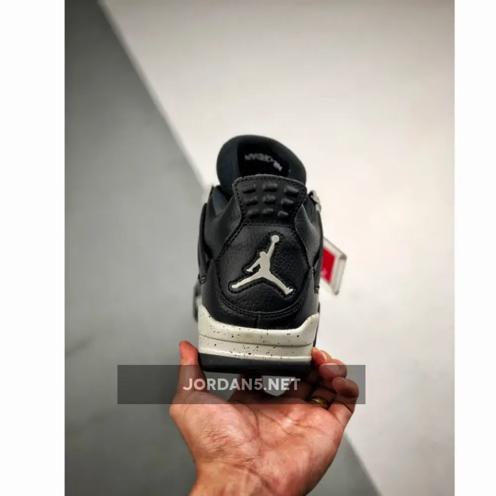 Air Jordan 4 ‘Oreo’ Black/Tech Grey-Black 314254-003