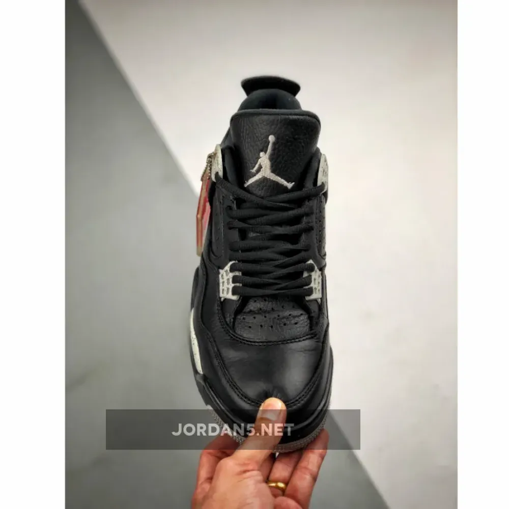 Air Jordan 4 ‘Oreo’ Black/Tech Grey-Black 314254-003