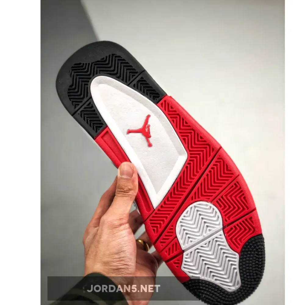 Air Jordan 4 ‘Tattoo’ Black/Fire Red-Black-White BQ0897-006