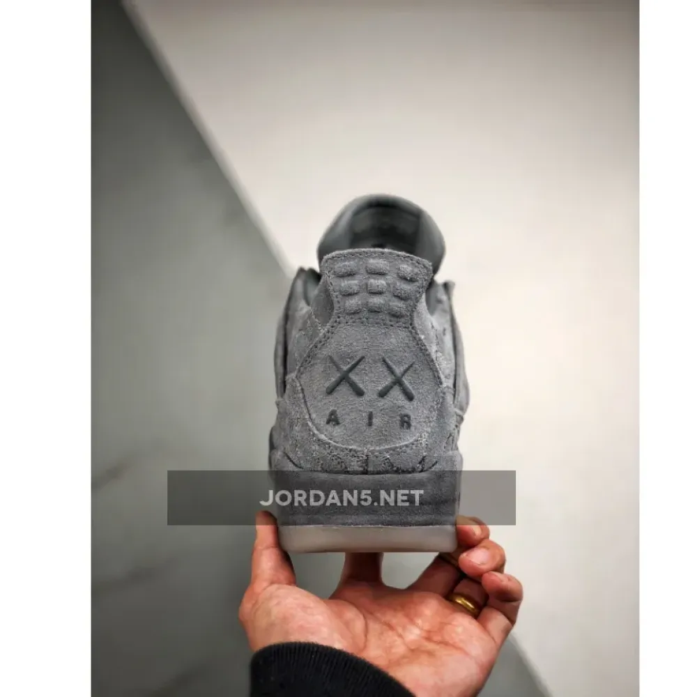 KAWS x Air Jordan 4 Cool Grey/White  930155-003
