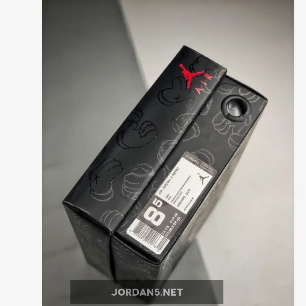 KAWS x Air Jordan 4 Cool Grey/White  930155-003