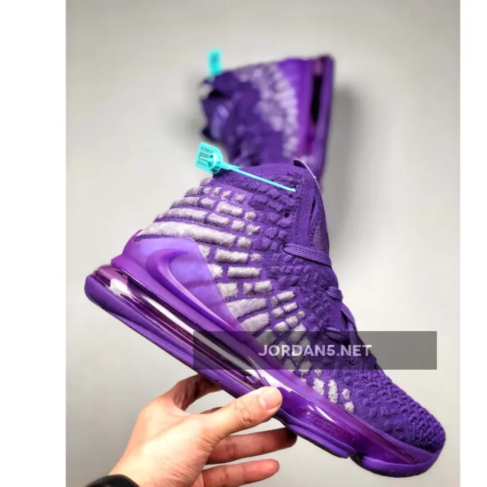 Nike LeBron 17 “Bron 2K” Purple BQ3177-500