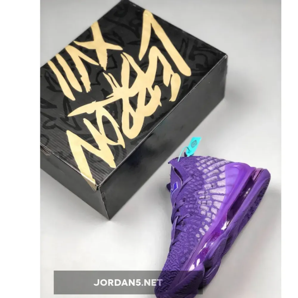 Nike LeBron 17 “Bron 2K” Purple BQ3177-500
